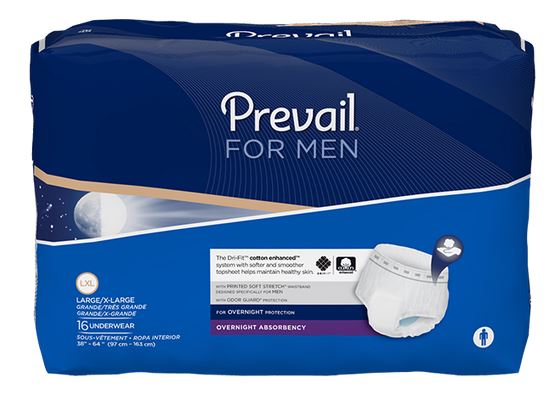 Prevail® Men's Overnight Underwear • Health to Home