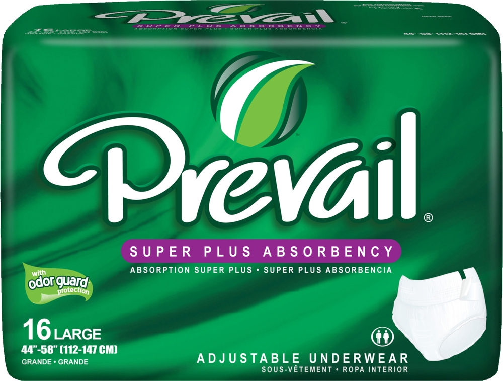 Prevail® Super Plus Adjustable Underwear
