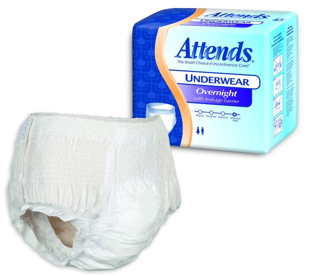 Attends Incontinence Care Discreet Day/Night Extended Wear